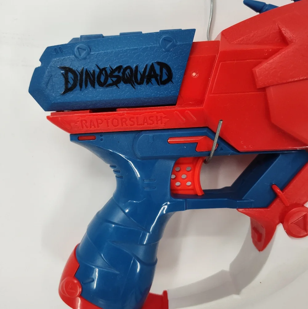 Nerf DinoSquad Raptor Slash Blaster - Red, Blue, and White